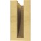 Ekena Millwork 3"W x 6"D x 6"H Classic Durham Rough Cedar Woodgrain TimberThane Corbel, Primed Tan CORUR03X06X06DURRCPR - alternate 2